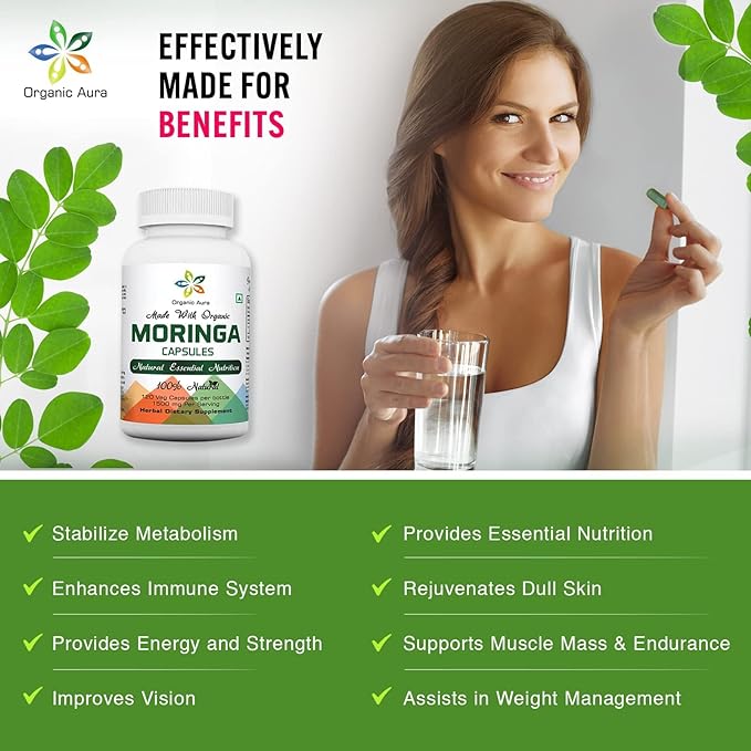 Moringa Capsule 120 Veg.