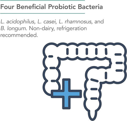 Allergy Research Group Nutricology Gastro Flora Supplement - Probiotic for Digestive Health, Gut Health for Men & Women, Lactobacillus and Bifidobacterium - 90 Count