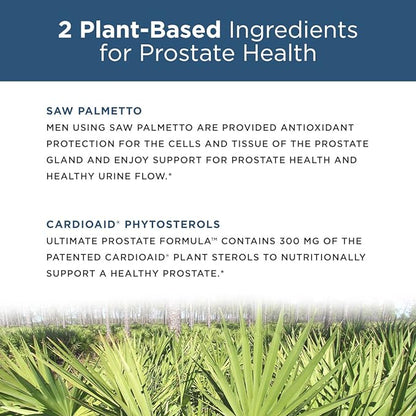 Purity Products Ultimate Prostate Formula Supports Prostate Health - Beta Sitosterol, Lignans, Saw Palmetto, Stinging Nettle Extract, Phyto Sterols, Lycopene, Zinc, Selenium and More - 90 Tablets