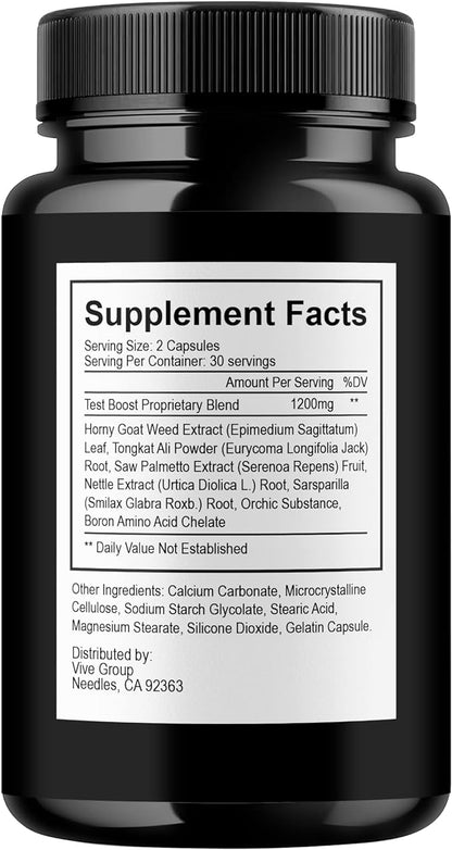 Endopeak Performance Capsules - Official Formula - Endopeak Supplement For Mens Health with Tongkat Ali, Saw Palmetto, Horny Goat Weed, Extra Strength Endo Peak Male Pills, Endopeak Reviews (2 pack)