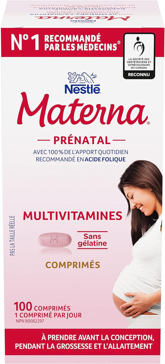 Nestle Prenatal Postpartum Vitamin & Mineral Supplement 100 Tablets