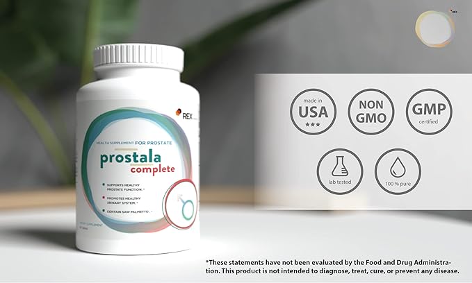 Prostala Complete - Prostate Support for Men PER 3 Tablets 90 Counts | Saw Palmetto Extract | Lycopene | Pumpkin Seed Oil