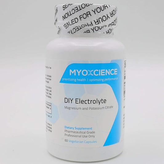 DIY Electrolyte | 99 mg Potassium and 50 mg Magnesium Citrate Per Cap in Bioavailable Forms