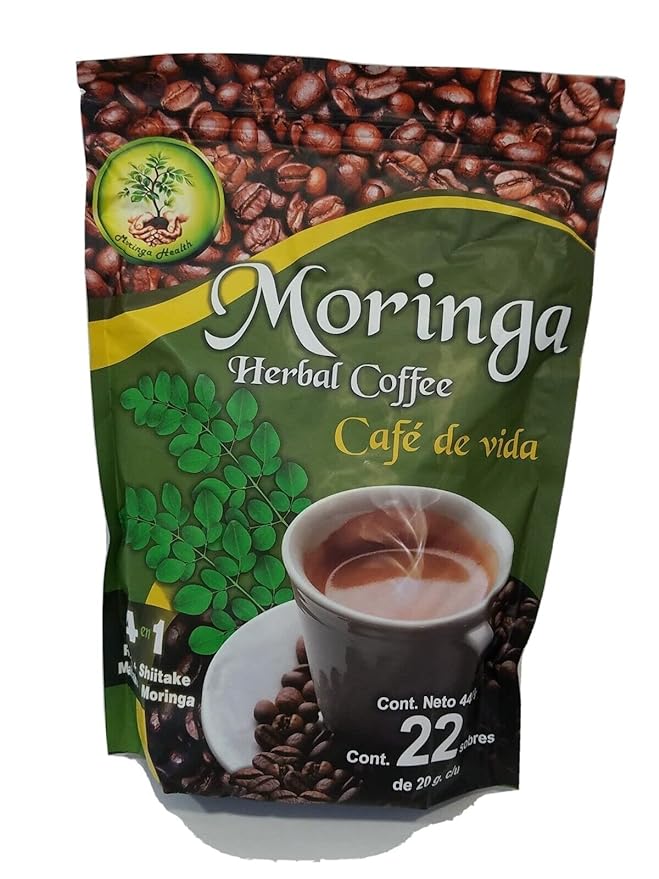 Mr. Botanic Moringa Herbal Coffee/ Moringa Cafe Herbal Vida 4n1 Arabic Coffee