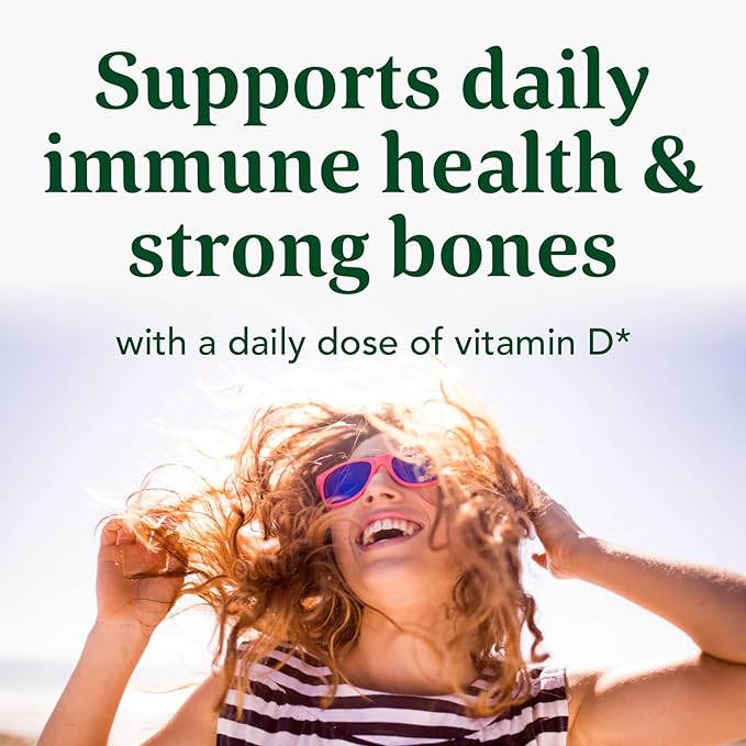 MegaFood Vitamin D3 2000 IU (50 mcg) - Immune Support Supplement - Bone Health -with easily-absorbed Vitamin D3 - Plus real food - Non-GMO, Vegetarian - Made Without 9 Food Allergens - 30 Tabs