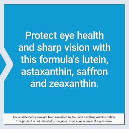 Life Extension Macuguard Ocular Support with Saffron & Astaxanthin - with Lutein, Meso-Zeaxanthin - Eye Health Supplement â€“ Once-Daily, Non-GMO, Gluten-Free - 60 Count (Pack of 1)