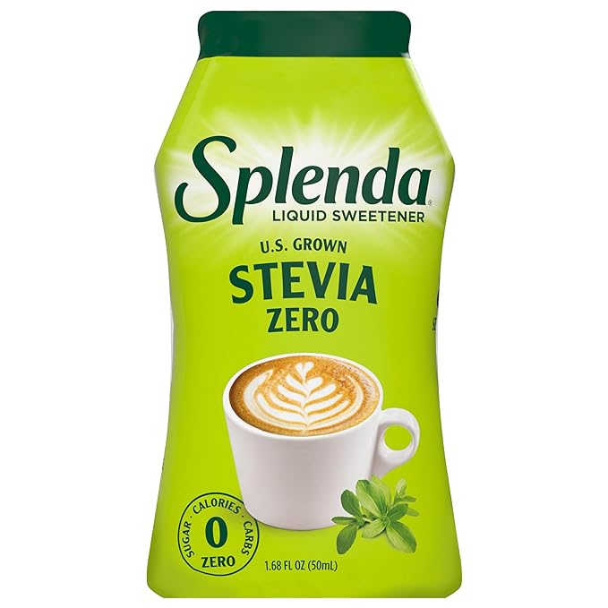 SPLENDA Stevia Liquid Zero Calorie Sweetener Drops, 1.68 Ounce Bottle (Pack of 1)