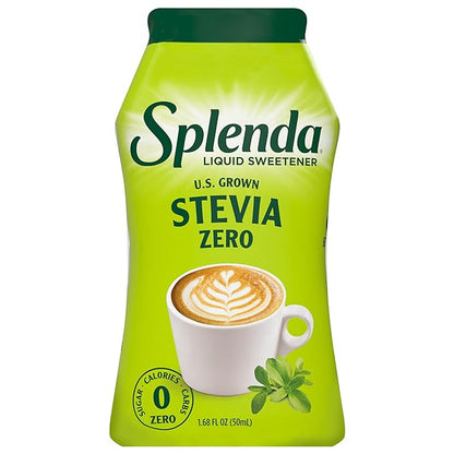 SPLENDA Stevia Liquid Zero Calorie Sweetener Drops, 1.68 Ounce Bottle (Pack of 1)