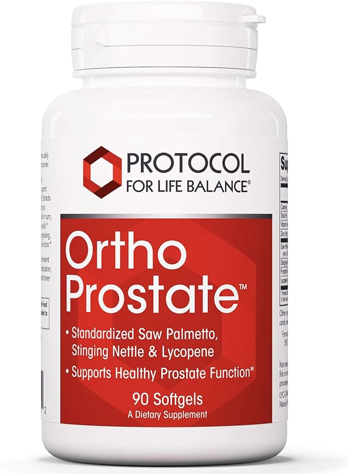 Protocol Ortho Prostate - Saw Palmetto Prostate Health Supplements for Men - 90 Softgels