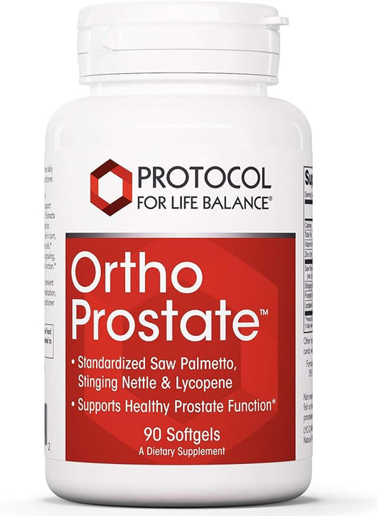 Protocol Ortho Prostate - Saw Palmetto Prostate Health Supplements for Men - 90 Softgels