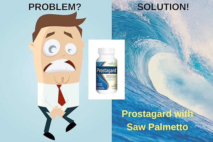 PROSTAGARD Saw Palmetto Supplement for Prostate Health, One a Day 320 mg capsules, 30 Count