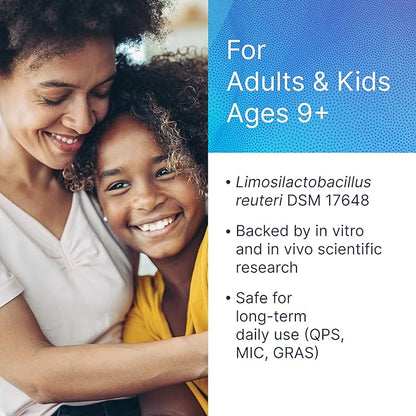 Microbiome Labs PyloGuard - Patented Lactobacillus reuteri DSM17648 Drink Mix - Gut Health & Immune Support Supplement - Mixed Berry Flavored Postbiotic (30 Capsules, Add Contents to Water)