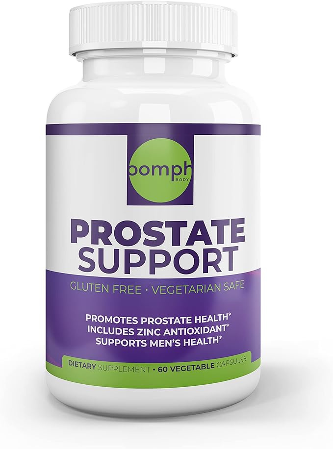 Prostate Support | Formulated with Zinc, Pygeum Bark, and Copper | Saw Palmetto Prostate Supplements for Men | 60 Vegetable Capsules | 30 Day Supply