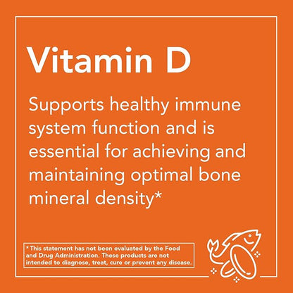 NOW Supplements, Vitamin D-3 10,000 IU, Highest Potency, Structural Support*, 30 Softgels