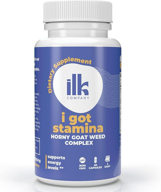 Horny Goat Weed with Maca Root Supplements - Including Tongkat Ali Root, Ginseng, Saw Palmetto Berry, L Arginine & Tribulus - Performance & Energy Support - 60 Capsules