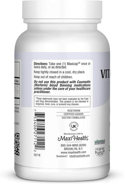 Maxi-Health Maxi Vitamin K-Max, 120 Count