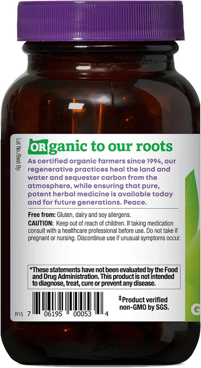 Oregon's Wild Harvest Certified Organic Saw Palmetto Capsules, Non-GMO, 1170 mg, 90 Count