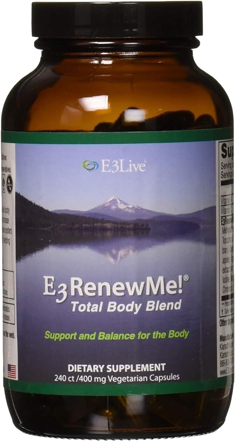 E3Live E3renewme! Supplement, 240 Count