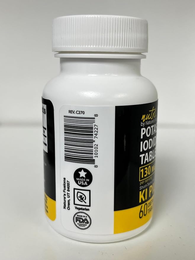 Potassium IodideTablets 130 mg - (60 Tablets)