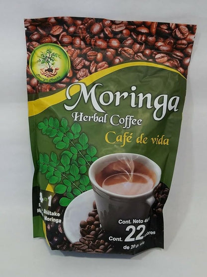 Mr. Botanic Moringa Herbal Coffee/ Moringa Cafe Herbal Vida 4n1 Arabic Coffee