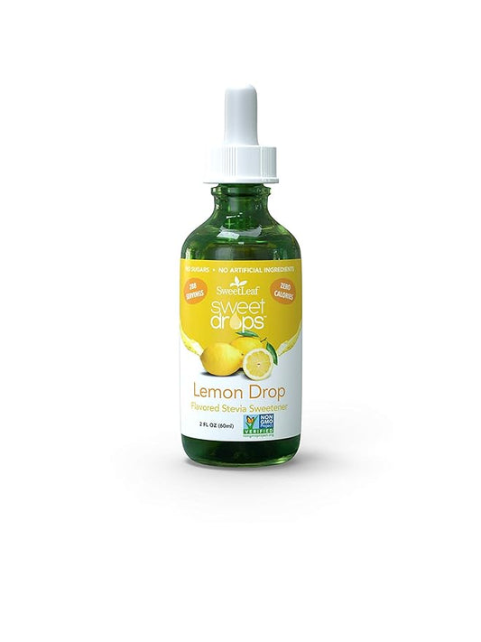 SweetLeaf Liquid Stevia, Lemon Drop 2 fl oz (60 ml)