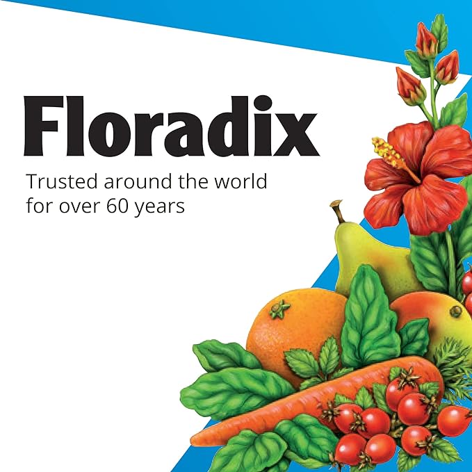 Floradix, Calcium Vegan Liquid Supplement for Bone and Muscle Support