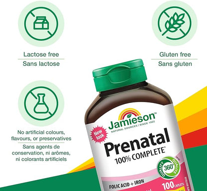 Jamieson Prenatal Multivitamin 100Caplets