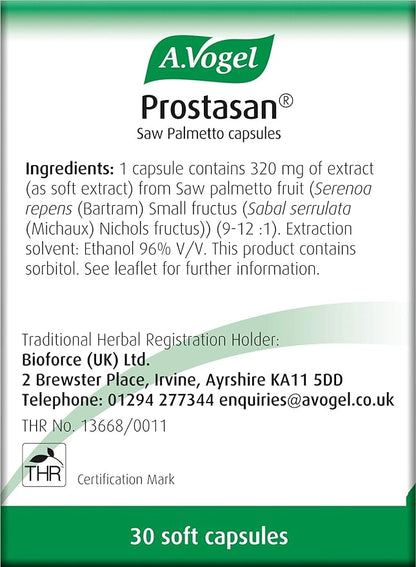 A.Vogel Prostasan Saw Palmetto Capsules - 30 Caps