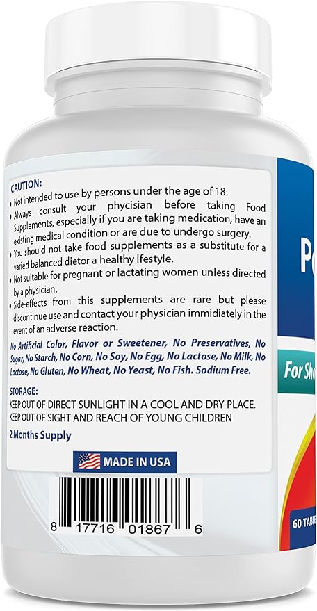 Best Naturals Potassium Iodide 65 mg - Dietary Supplement, 60 Tablets (60 Count (Pack of 1)) (1)