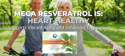 Mega Resveratrol Nicotinamide Riboside (NR). 99% Standardized Micronized Crystallized NR, 60 Veggie Caps, 250mg per Capsule. Purity Certified. NO Toxic “inactive” Ingredients. Keto, Vegan, Non-GMO.