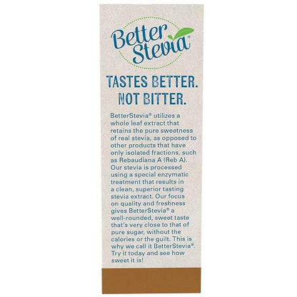 NOW Foods, BetterStevia French Vanilla Granulated Packets Zero-Calorie Sweetener, Keto Friendly, Suitable for Diabetics, No Erythritol 75 Count