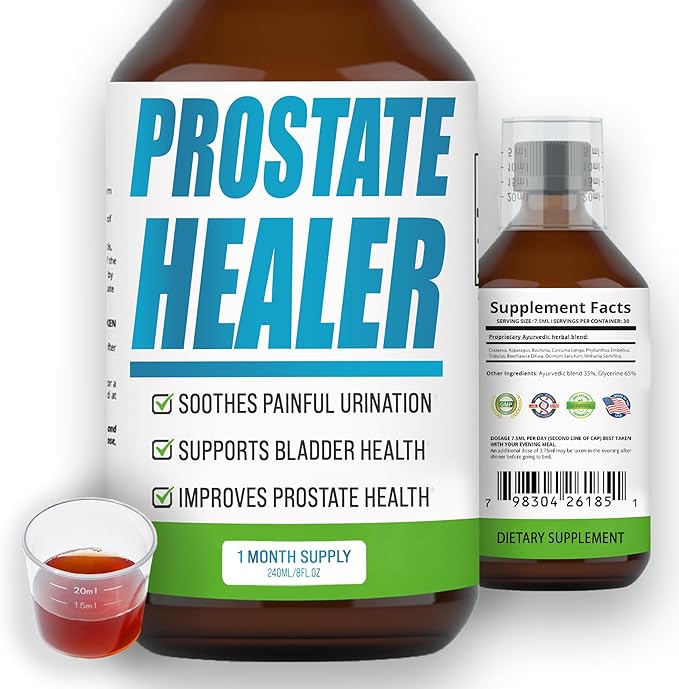 Natural Supplement for Prostate Health - Support Prostate Health Increase Bladder Control and Urinary System