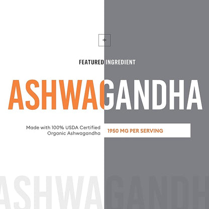 Physician's CHOICE Ashwagandha Supplement - 1950mg of Bioavailable Organic Ashwagandha Root Powder - Black Pepper Extract, Stress Support, Mood Support Supplement, 90 Veggie Ashwagandha Capsules