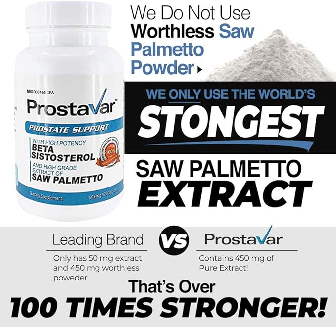 Prostate Support with Saw Palmetto - 3 Bottles