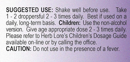 Herb Lore Astragalus Tincture - 4 fl oz - Alcohol Free - Liquid Astragalus Membranaceus Root Extract Drops for Kids and Adults - Herbal Immune System Support Supplement