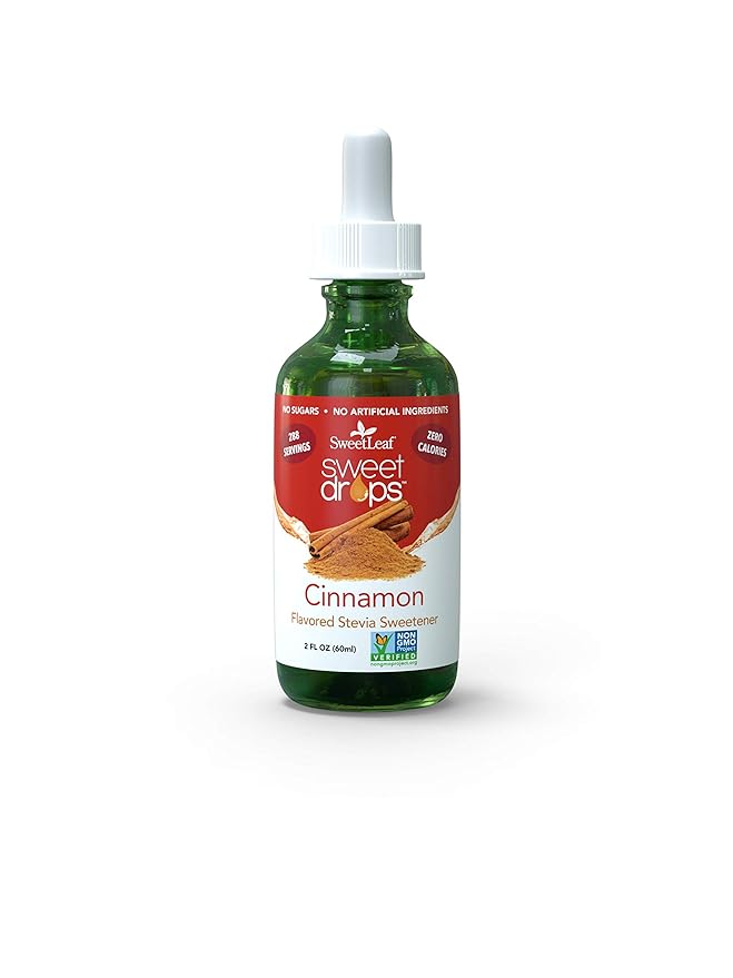 Sweetleaf Stevia Clear Liquid Cinnamon 2 Fl oz