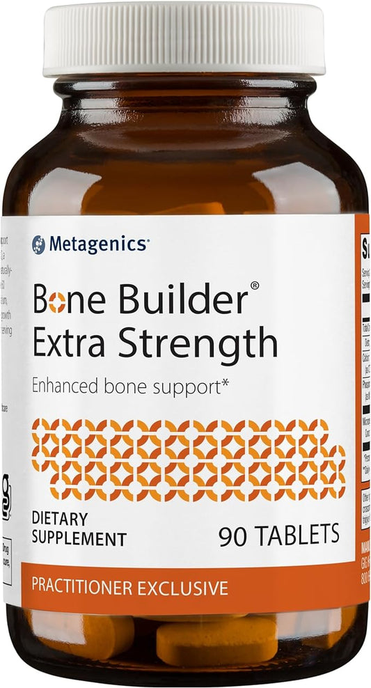 Metagenics Bone Builder Extra Strength - Enhanced Bone Support - 90 Tablets - 30 Servings