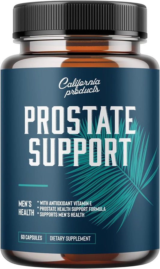 Prostate Support Prostate Supplement For Men A Natural Formula Saw Palmetto with Vitamin E, Amino Acids, Pygeum and 100% Pure and Reduce Symptoms of Frequent Urination & Hair Loss