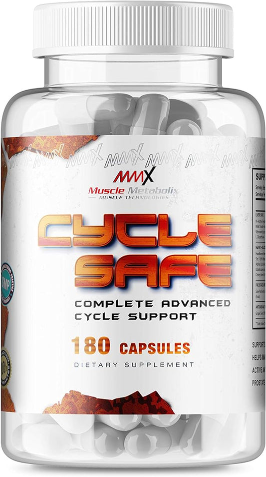 Cycle Safe Liver & Organ Defense | Complete Cycle Support | Super Prostate Support | Liver Support | Antioxidant Grape Seed Extract Plus Organ Detox | 180 Capsules Mens Supplement