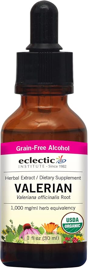 Eclectic Institute Valerian (officinalis) O, Pink, 1 Fluid Ounce