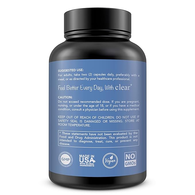 Phosphatidylserine 500mg Complex - Vegan Non GMO No Stearates Gluten Free with Gotu Kola Ginkgo Biloba DMAE & Rosemary - Pure from Sunflower Lecithin