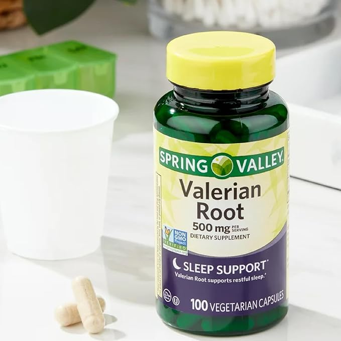 Lual's 45 Diabetes Decoded Bundle with Spring Valley Valerian Root Capsules | Natural Relaxation & Calmness | Valerian Root Capsules 500mg | 100 Count