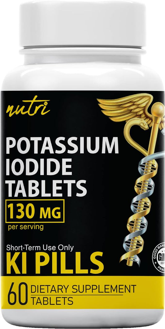 Potassium IodideTablets 130 mg - (60 Tablets)