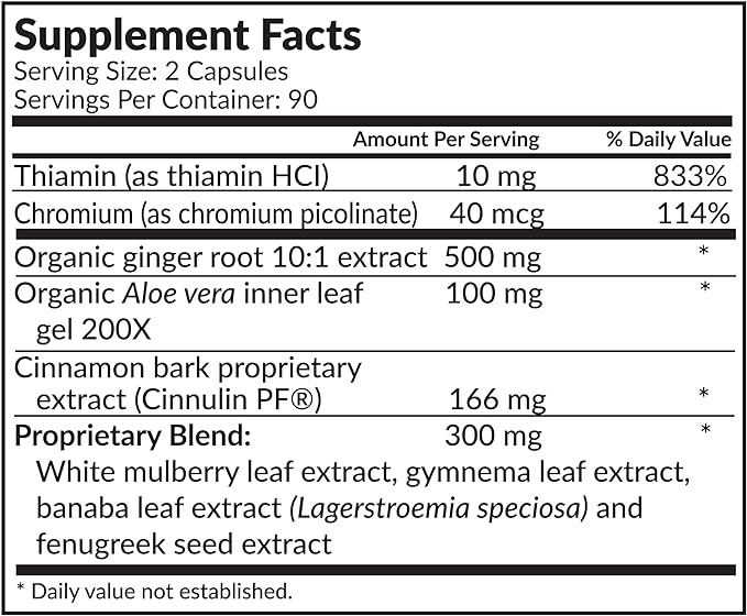 Dr. Fuhrman Glucose Biotect 180 Capsules