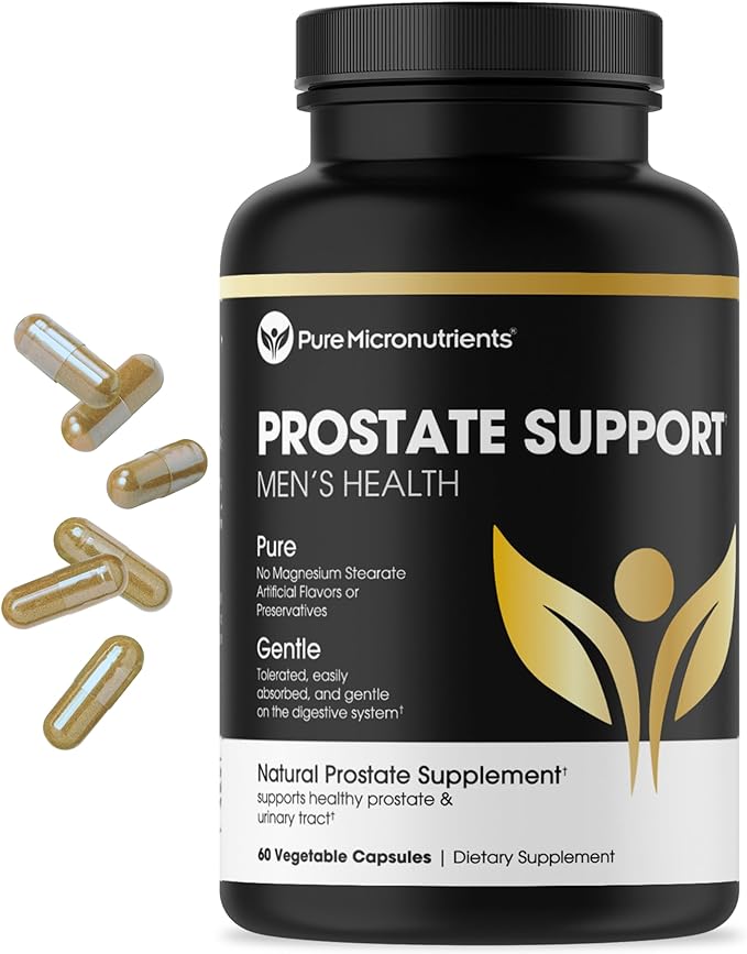 Pure Micronutrients Advanced Prostate Health Supplement - Saw Palmetto, Beta-Sitosterol, Stinging Nettle Root, & Lycopene - Bladder Control & Urinary Support Supplements for Men