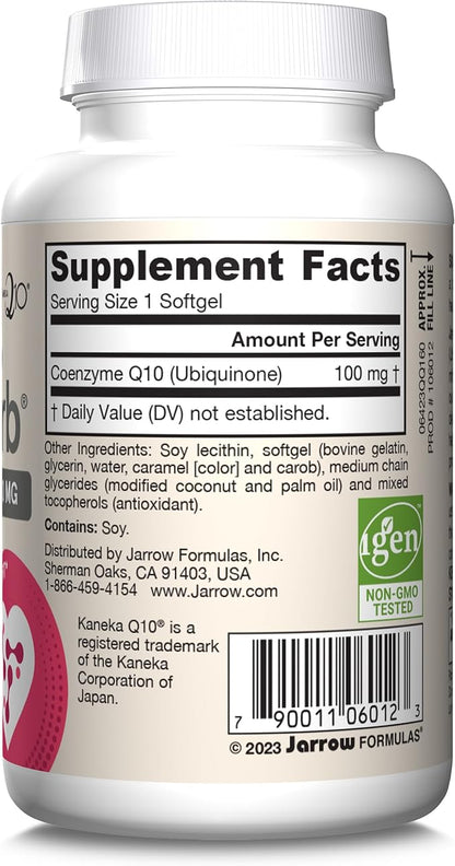 Jarrow Formulas Resveratrol 100 mg, Dietary Supplement, Antioxidant Support for Cardiovascular Function, 60 Veggie Capsules, 60 Day Supply