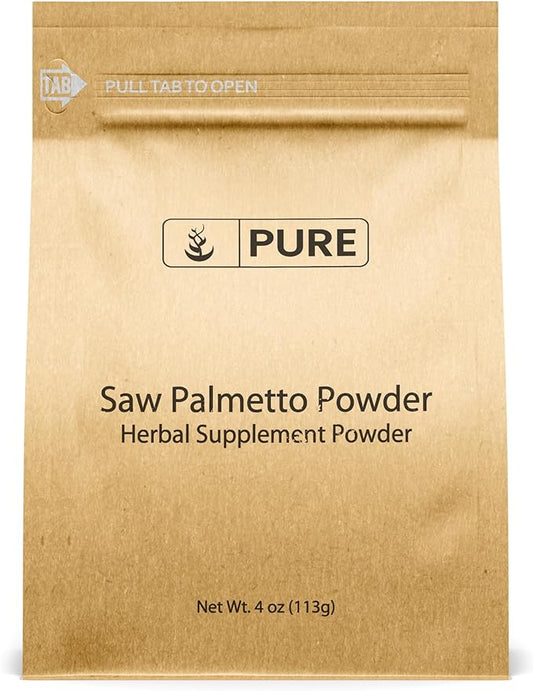 Pure Original Ingredients Saw Palmetto (4 oz) Premium Berry Extract Powder