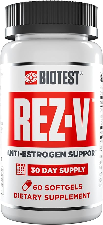 Biotest Rez-V High Absorption Resveratrol - Anti-Estrogen - 60 softgels