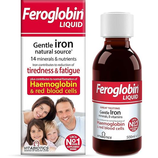 Vitabiotics Organic Feroglobin Liquid 500ml