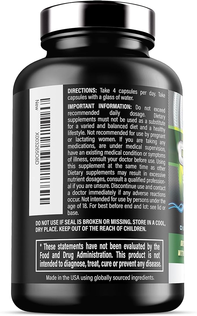 Iron Labs Nutrition Cycle Support Original - On Cycle Support Supplements for Men - Support Your Body with Milk Thistle and Saw Palmetto (120 Capsules)